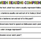 Halloween Literacy - Special Education - Life Skills - Print & Go - Reading