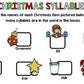 Christmas Literacy - Special Education - Life Skills - Print & Go - Reading