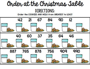 Christmas Math - Special Education - Life Skills - Print & Go Worksheets