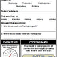 Life Skills Warm Ups - Homework - Thanksgiving - Special Education