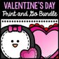 Valentine's Day Bundle - Print and Go - Special Education - Reading - Writing