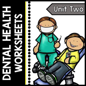 Dental Health - Teeth - Special Education - Life Skills - Print and Go Packet