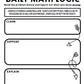 Special Education - Warm Ups - St. Patrick's Day - Word Problems - Daily Math