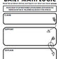 Special Education - Warm Ups - St. Patrick's Day - Word Problems - Daily Math