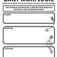 Special Education - Warm Ups - Easter - Word Problems - Daily Math - April