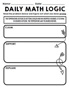 Special Education - Warm Ups - GOOGLE - Word Problems - Daily Math - September