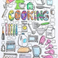 Life Skills - Special Education - Cooking - Travel - Coloring Pages