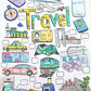 Life Skills - Special Education - Cooking - Travel - Coloring Pages