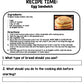 Life Skills - Recipe Comprehension - Cooking - Special Education - Google Unit 4