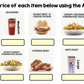 Life Skills - Menu Math - Money - GOOGLE - Shopping - Budgets - Bundle