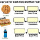 Life Skills - Menu Math - Money - GOOGLE - Shopping - Budgets - Bundle