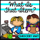 Life Skills - Identify Grocery Items - Grocery Shopping - Special Education