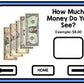 Life Skills - BOOM CARDS - Counting Money - Mixed Bills - Special Education
