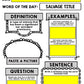 Life Skills - Cars - Driving - Vocabulary - Word of the Day - Distance Learning