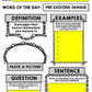 Life Skills - Independent Living - Apartments - Word of the Day Vocab - GOOGLE
