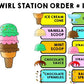 Job Skills - Life Skills - Complete the Order - GOOGLE - Ice Cream Order