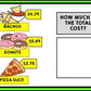 Life Skills - Calculate the Total Cost - GOOGLE - Math - Money - Menu - Unit 3
