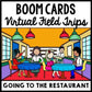 Life Skills - Virtual Field Trip - Restaurant - BOOM CARDS - CBI - Transition