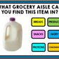 Life Skills - Grocery Shopping - Grocery Aisles - GOOGLE - Special Education