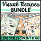 Life Skills Visual Recipes - Reading - Special Education Cooking - Autism Bundle