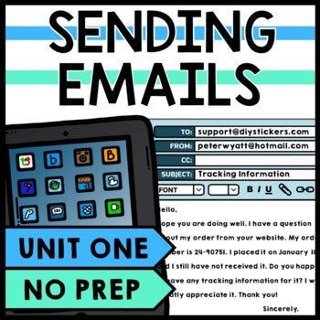 Life Skills - How to Send an Email - Reading - Writing - Email Etiquette