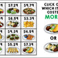 Life Skills - Menu Math - Money - Budget - Dollar Up - BOOM CARDS - Unit 1