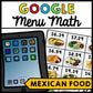 Life Skills - Menu Math - Money - Budget - Dollar Up - GOOGLE - Unit 1