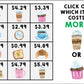 Life Skills - Menu Math - Money - Budget - Dollar Up - BOOM CARDS - Unit 4