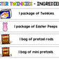Visual Recipe - Life Skills - Easter - GOOGLE - Twinkie Car - April - Autism