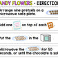 Visual Recipe - Life Skills - GOOGLE - Spring Flower Pretzels - May - Autism