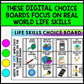 Life Skills - DIGITAL Choice Boards - Homework - GOOGLE - Independent Living