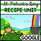 Life Skills - St. Patrick's Day - Recipes - GOOGLE - Cooking - Reading