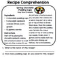 Spring - Recipes - Special Education - Life Skills - Cooking - Reading