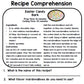 Easter - Recipes - Special Education - Life Skills - Cooking - Reading