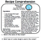 Easter - Recipes - Special Education - Life Skills - Cooking - Reading