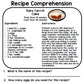 Easter - Recipes - Special Education - Life Skills - Cooking - Reading