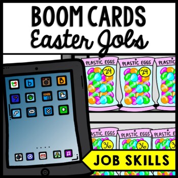 Life Skills - Jobs - Easter - Job Skills - CBI - Vocational Skills - Boom Cards