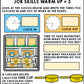 Job Skills - Warm Ups - Life Skills - Vocational Skills - FREEBIE