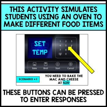 Life Skills - Cooking - Oven - Food Directions - Recipes - Boom Cards