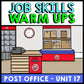 Job Skills - Life Skills Warm Ups - Vocational Skills - Post Office