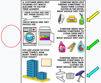 Job Skills - Life Skills Warm Ups - Vocational Skills - Laundry - GOOGLE