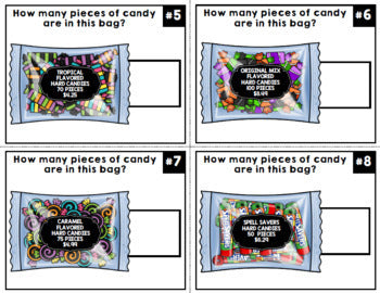 Life Skills - Halloween Task Cards - Dollar Up - Reading - Math - Shopping