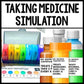 Life Skills - Medicine Safety - Task Box - Reading - Math - Special Education