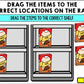 Job Skills - Life Skills - Grocery Store - Thanksgiving - Boom Cards