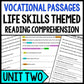 Life Skills - Job Skills - Vocational Reading Comprehension - Special Education