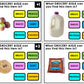 Life Skills - Grocery Shopping - Grocery Aisles - Task Cards - Special Education