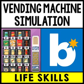 Life Skills - Using a Vending Machine - Boom Cards - Special Education