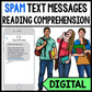 Life Skills - Spam Text Messages - Reading Comprehension - Writing - GOOGLE