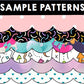 Printable Bulletin Board Borders - CUSTOM Option Also Included!