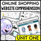 Life Skills - Reading - Online Shopping - Website Comprehension